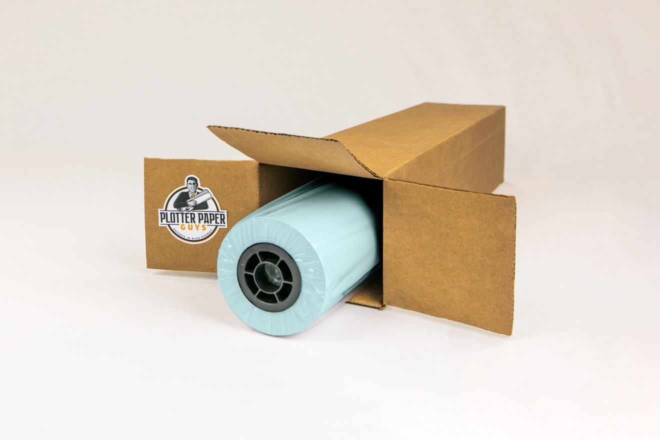 20 lb Inkjet Tinted BLUE Bond Paper - 24